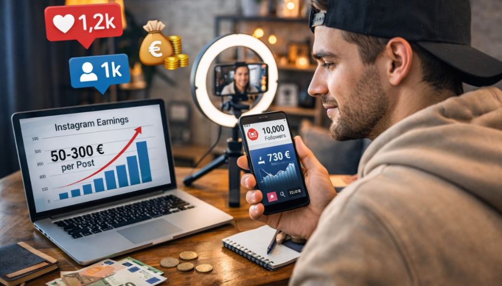 À partir de combien d’abonnés instagram on est payé