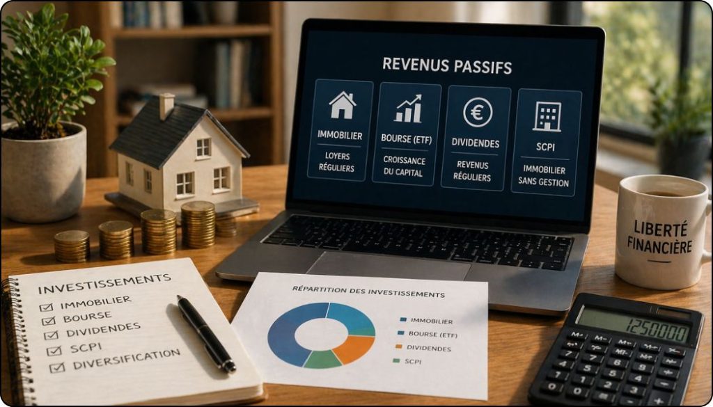 quels investissements permettent de vivre de ses revenus