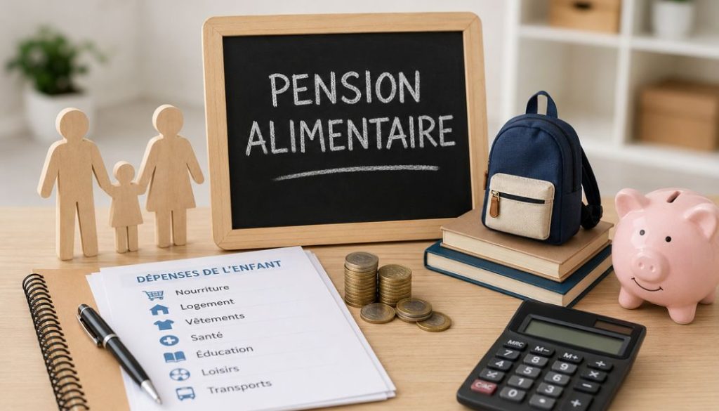 que comprend la pension alimentaire