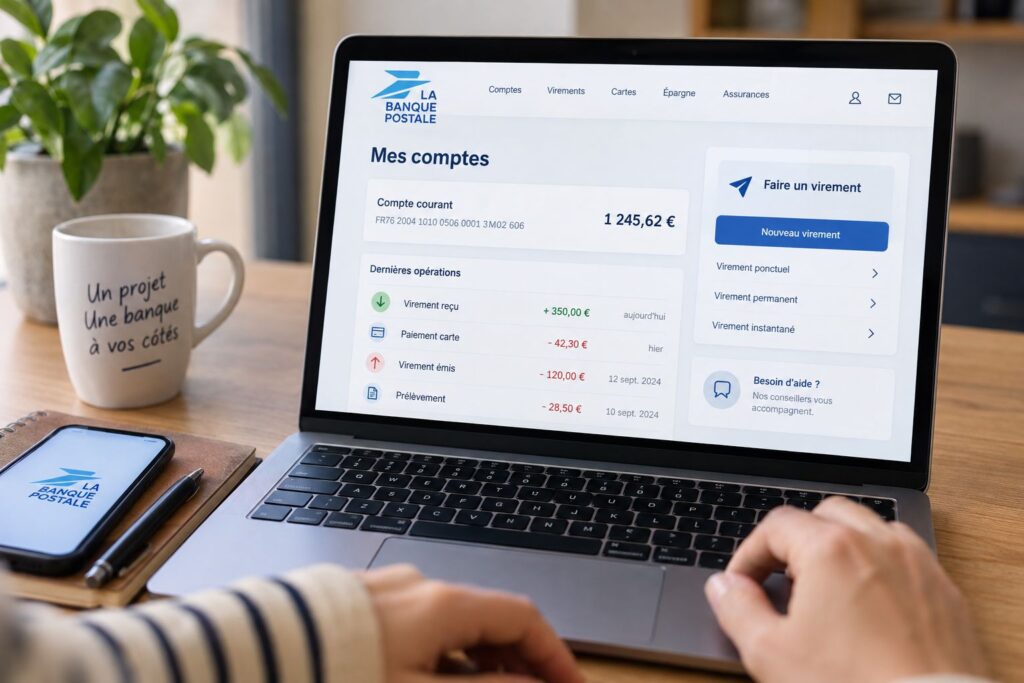 HORAIRE virement à la banque postale